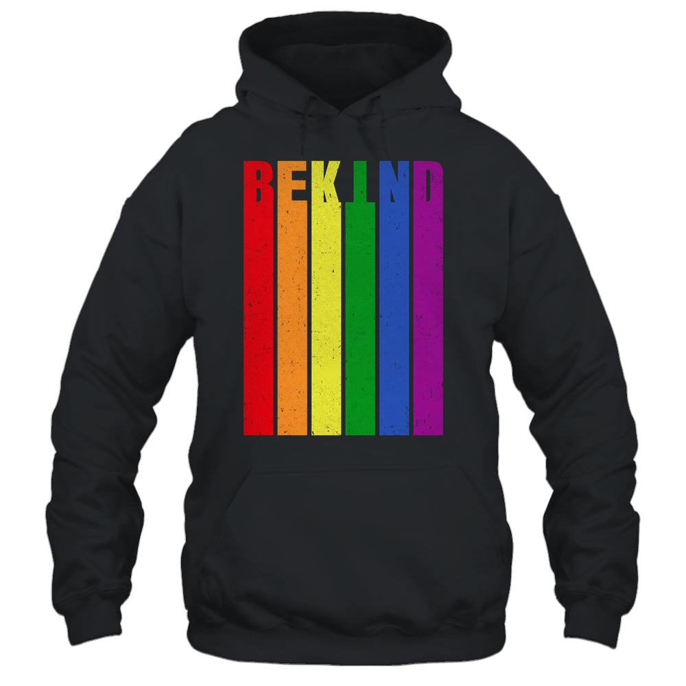 Be Kind Be You LGBT Pride Month Flag Rainbow LGBTQ Shirt & Tank Top | teecentury