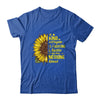 Be Kind Everyone You Meet Is Fighting A Battle Sunflower Shirt & Hoodie | teecentury