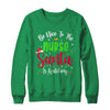 Be Nice To The Nurse Santa Is Watching Funny Christmas Xmas T-Shirt & Sweatshirt | Teecentury.com