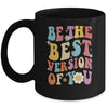 Be The Best Version Of You Peace Love 60s 70s Groovy Mug | teecentury