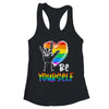 Be Yourself Lovely LGBT Gay Pride Lesbian Gays Love T-Shirt & Tank Top | Teecentury.com