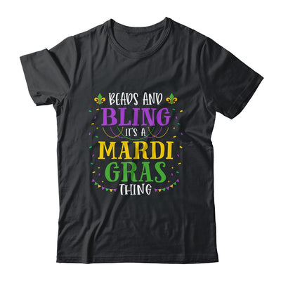 Beads And Bling Its A Mardi Gras Thing Funny Mardi Gras Shirt & Hoodie | teecentury