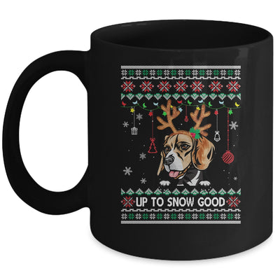 Beagle Dog Reindeer Ugly Christmas Xmas Mug Coffee Mug | Teecentury.com