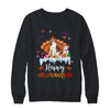 Beagle Happy HalloThanksMas Halloween Thanksgiving Christmas Shirt & Sweatshirt | teecentury