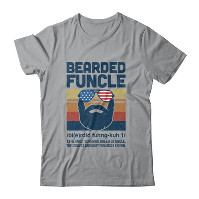 Bearded Funcle Funny Vintage Retro Gift T-Shirt & Hoodie | Teecentury.com