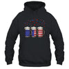 Beer American Flag 4th of July For Men Women Merica USA Shirt & Tank Top | teecentury