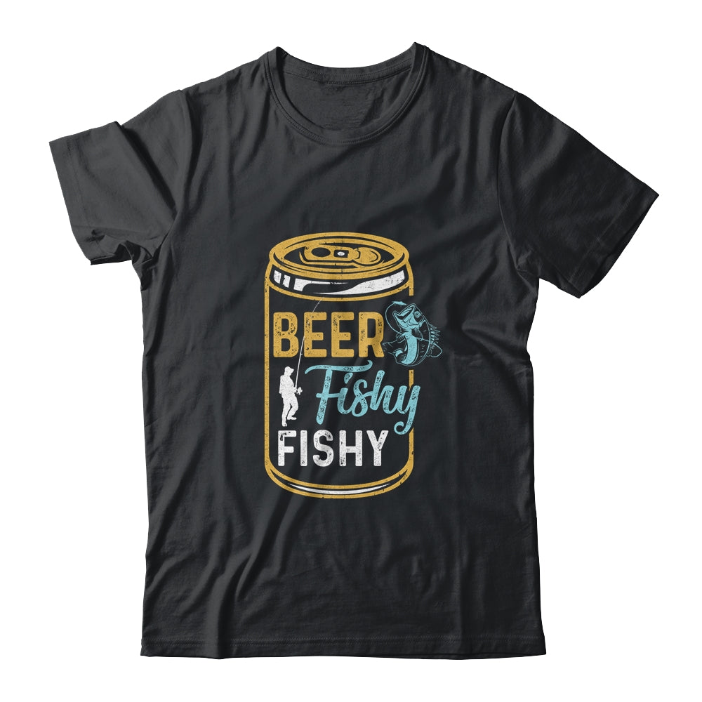 Beer Fishy Fishy Funny Papa Grandpa Dad Fishing For Men T-Shirt & Hoodie | Teecentury.com