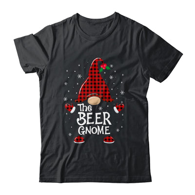 Beer Gnome Buffalo Plaid Matching Christmas Pajama Gift T-Shirt & Sweatshirt | Teecentury.com