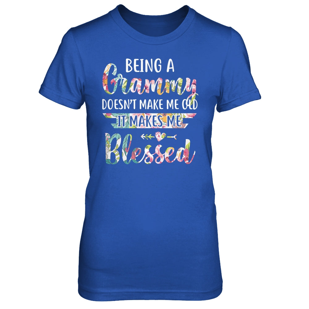 Being A Grammy Doesn't Make Me Old It Makes Me Blessed T-Shirt & Hoodie | Teecentury.com