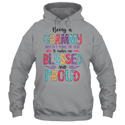 Being A Grammy Makes Me Blessed And Proud Mothers Day T-Shirt & Tank Top | Teecentury.com