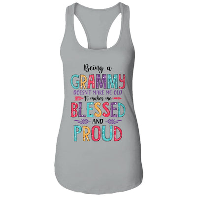 Being A Grammy Makes Me Blessed And Proud Mothers Day T-Shirt & Tank Top | Teecentury.com