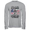 Being A Wife Is A Choice Being A Veterans Wife Is Privilege T-Shirt & Hoodie | Teecentury.com