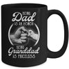 Being Dad Is An Honor Being Granddad Is Priceless Fathers Day Mug Coffee Mug | Teecentury.com