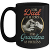 Being Dad Is An Honor Being Grandpa Is Priceless Mug Coffee Mug | Teecentury.com