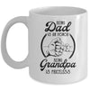 Being Dad Is An Honor Being Grandpa Is Priceless Vintage Mug Coffee Mug | Teecentury.com