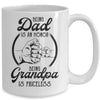 Being Dad Is An Honor Being Grandpa Is Priceless Vintage Mug Coffee Mug | Teecentury.com