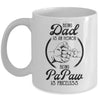 Being Dad Is An Honor Being PaPaw Is Priceless Vintage Mug Coffee Mug | Teecentury.com