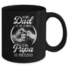 Being Dad Is An Honor Being Papa Is Priceless Fathers Day Mug Coffee Mug | Teecentury.com
