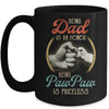 Being Dad Is An Honor Being PawPaw Is Priceless Mug Coffee Mug | Teecentury.com
