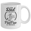 Being Dad Is An Honor Being PawPaw Is Priceless Vintage Mug Coffee Mug | Teecentury.com