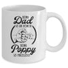 Being Dad Is An Honor Being Poppy Is Priceless Vintage Mug Coffee Mug | Teecentury.com