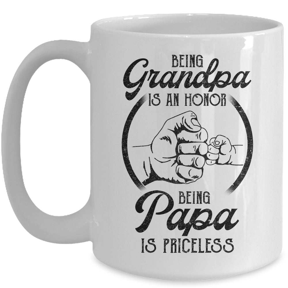 I'm Called Papa Because I'm Too Cool To Be Called Grandpa Coffee Mug