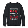 Being Related To Me Cute Christmas Family Xmas Pajama Couple T-Shirt & Sweatshirt | Teecentury.com