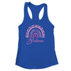 Believe Rainbow Breast Cancer Awareness Pink Ribbon Shirt & Tank Top | teecentury