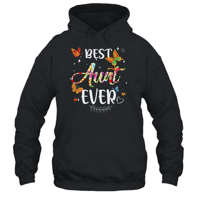 Best Aunt Ever Colored Patterns Mother's Day Aunt Birthday T-Shirt & Tank Top | Teecentury.com