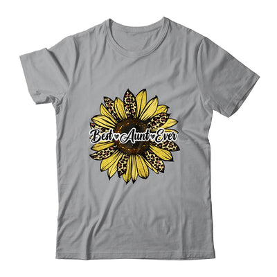 Best Aunt Ever Sunflower Aunt Mothers Day Shirt & Tank Top | teecentury