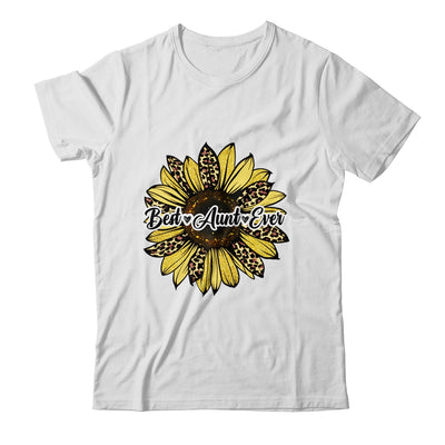 Best Aunt Ever Sunflower Aunt Mothers Day Shirt & Tank Top | teecentury