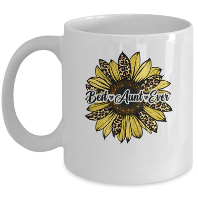 Best Aunt Ever Sunflower Aunt Mothers Day Mug | teecentury