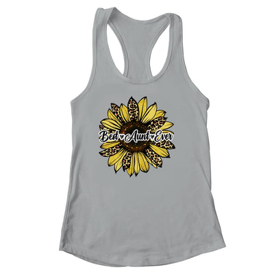 Best Aunt Ever Sunflower Aunt Mothers Day Shirt & Tank Top | teecentury