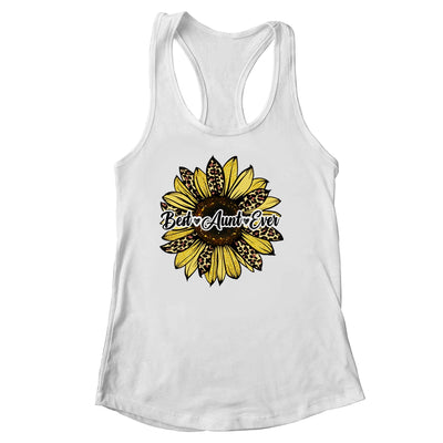 Best Aunt Ever Sunflower Aunt Mothers Day Shirt & Tank Top | teecentury