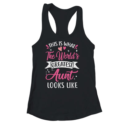 Best Aunt Future Aunt To Be Auntie Mothers Day Shirt & Tank Top | teecentury