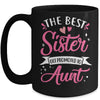 Best Aunt Future Promoted To Aunt To Be Auntie Mothers Day Mug | teecentury