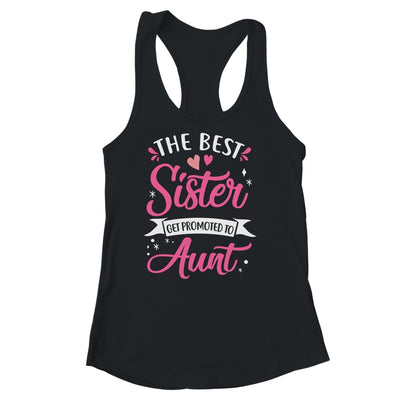 Best Aunt Future Promoted To Aunt To Be Auntie Mothers Day Shirt & Tank Top | teecentury