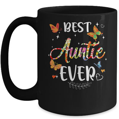 Best Auntie Ever Colored Patterns Mother's Day Aunt Birthday Mug Coffee Mug | Teecentury.com