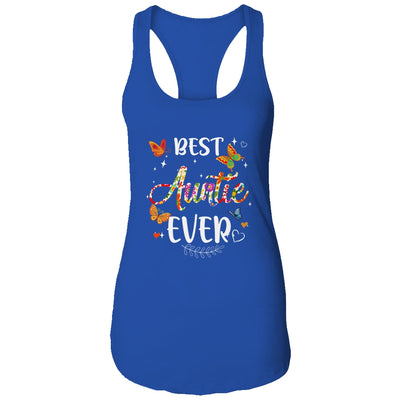 Best Auntie Ever Colored Patterns Mother's Day Aunt Birthday T-Shirt & Tank Top | Teecentury.com