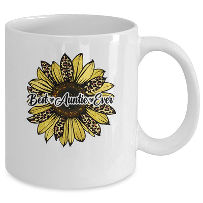 Best Auntie Ever Sunflower Auntie Mothers Day Mug | teecentury