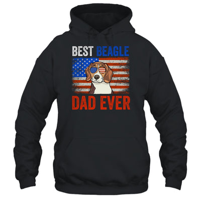 Best Beagle Dad Ever American Flag Fathers Day T-Shirt & Hoodie | Teecentury.com