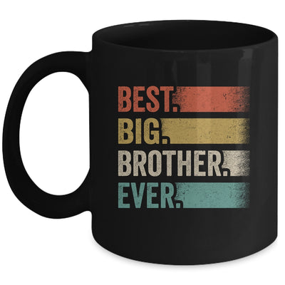Best Big Brother Cool Retro Big Bro Mug | teecentury