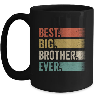 Best Big Brother Cool Retro Big Bro Mug | teecentury