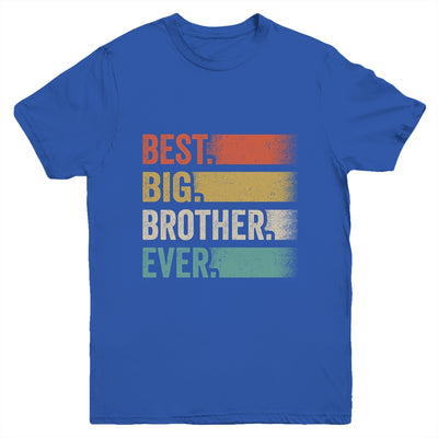 Best Big Brother Cool Retro Big Bro Youth Shirt | teecentury