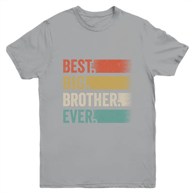 Best Big Brother Cool Retro Big Bro Youth Shirt | teecentury