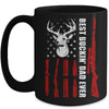 Best Buckin' Dad Ever Deer Hunting Dad Fathers Day Mug Coffee Mug | Teecentury.com