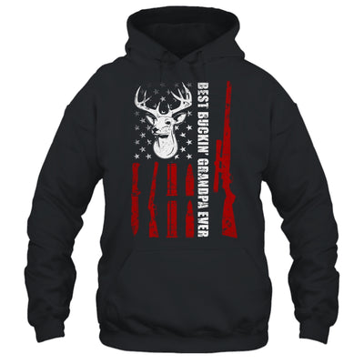 Best Buckin' Grandpa Ever Deer Hunting Papa Fathers Day T-Shirt & Hoodie | Teecentury.com