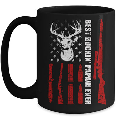 Best Buckin' PaPaw Ever Deer Hunting Papa Fathers Day Mug Coffee Mug | Teecentury.com