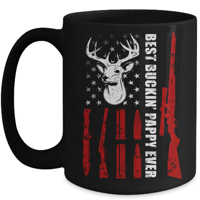 Best Buckin' Pappy Ever Deer Hunting Papa Fathers Day Mug Coffee Mug | Teecentury.com