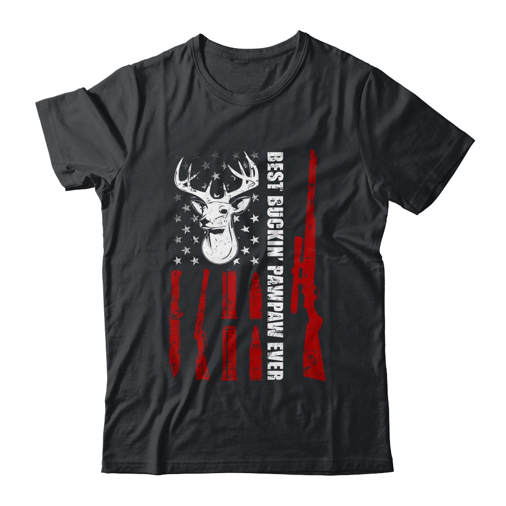 Best Buckin' PawPaw Ever Deer Hunting Papa Fathers Day T-Shirt & Hoodie | Teecentury.com